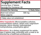 Bronson Beet Root Extra Strength, Sin OGM, 120 Comprimidos Vegetales