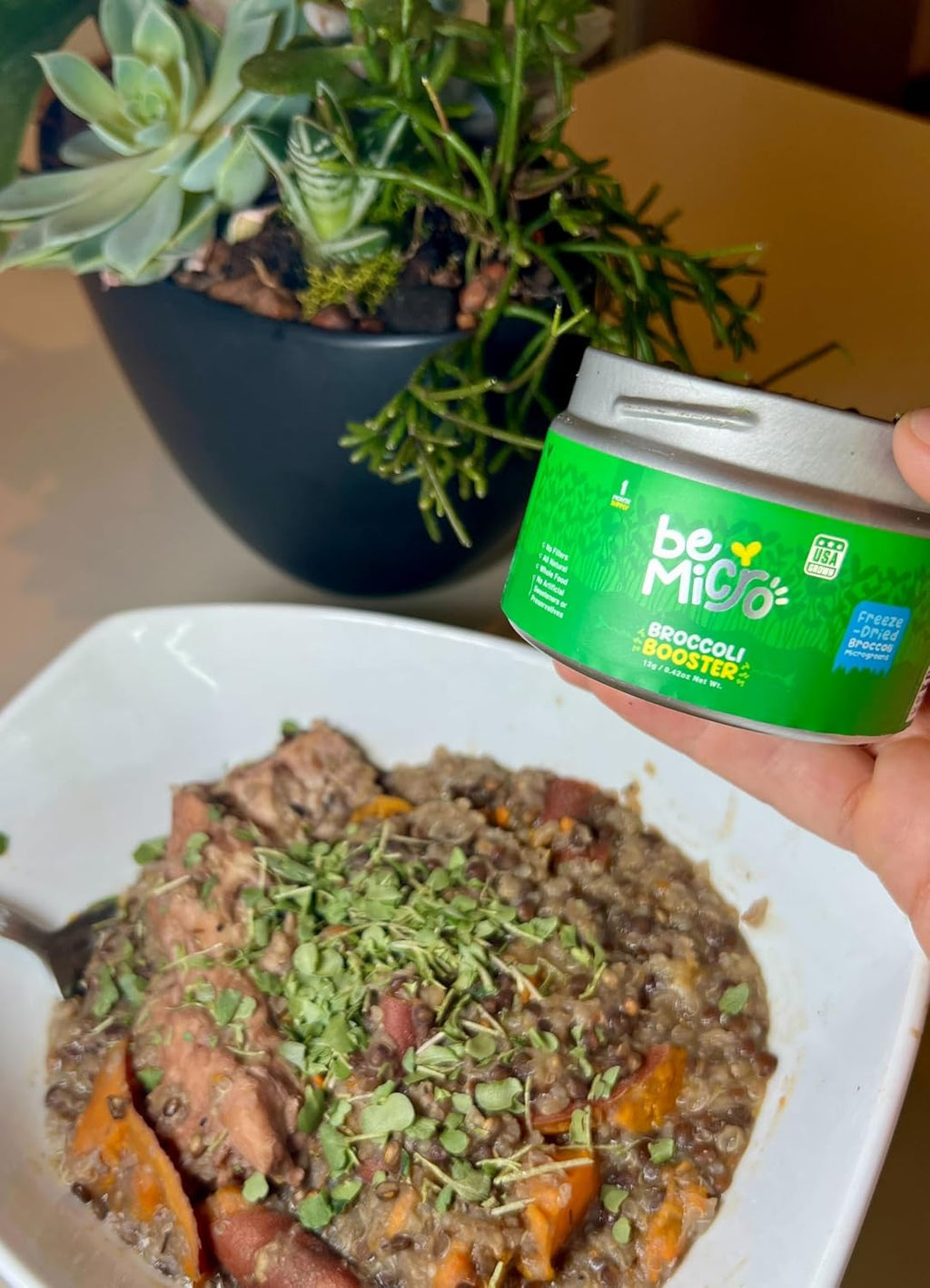 BeMicro Microgreens de Brócoli - Potenciador Nutricional, Activación Nrf2, 5g