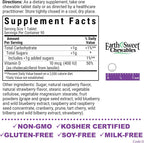 BlueBonnet EarthSweet Vitamin D3 400 IU – Comprimidos Masticables Sabor Frambuesa – 90 Comprimidos
