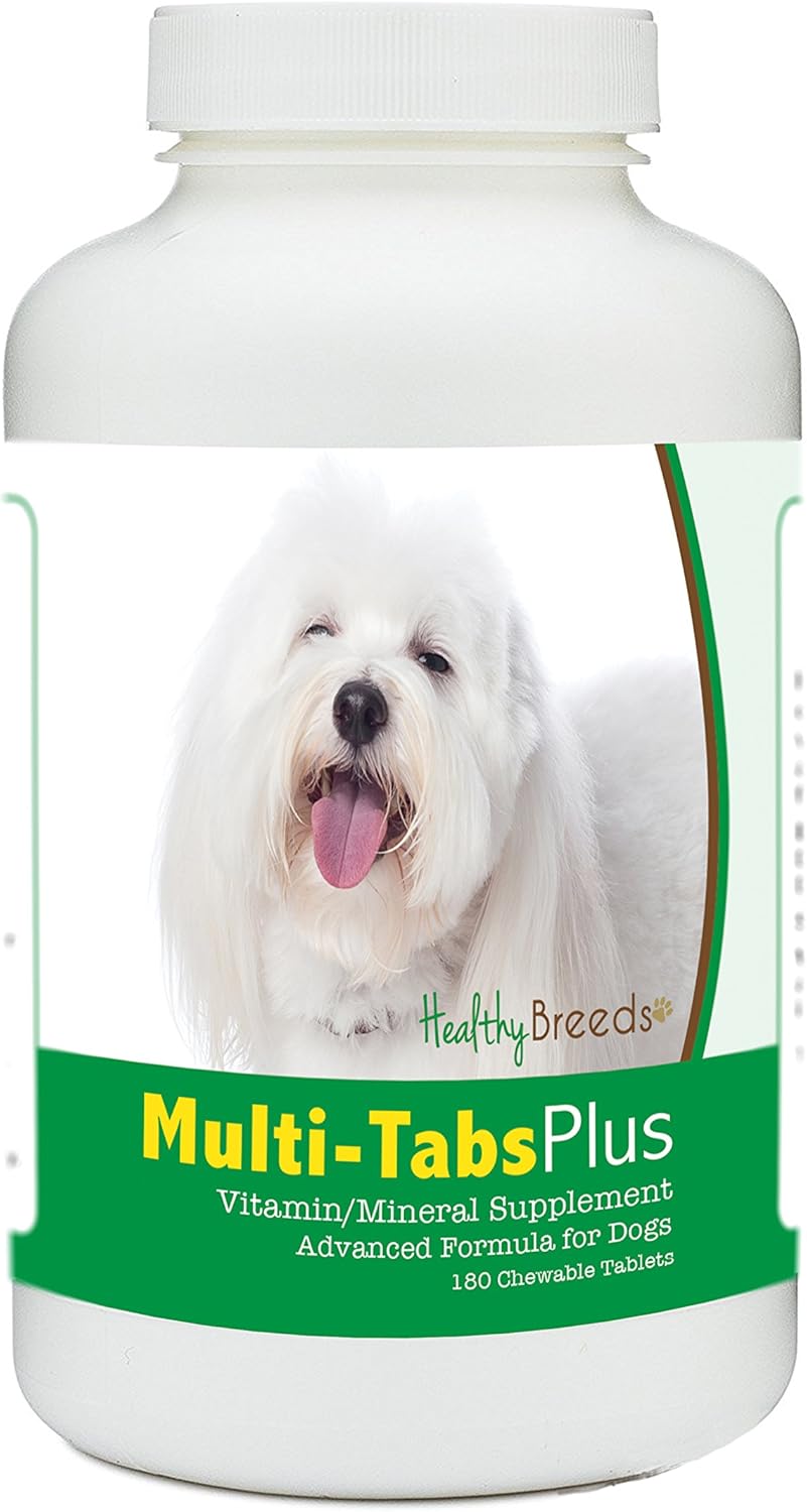 Healthy Breeds Coton de Tulear Multi-Tabs Plus Comprimidos Masticables (180 uds.)