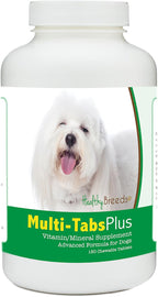 Healthy Breeds Coton de Tulear Multi-Tabs Plus Comprimidos Masticables (180 uds.)