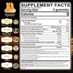 Vitamina D3 5000 UI (125 mcg) + Vitamina K2 (MK-7) Gominolas con Omega 3 de Algas | Máxima Potencia | Vegano, Sin Azúcar