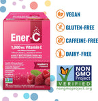 Ener-C Multivitamin Drink Mix - Vitamin C, Electrolyte and B Vitamin Packets - Raspberry Flavor, 60 Count