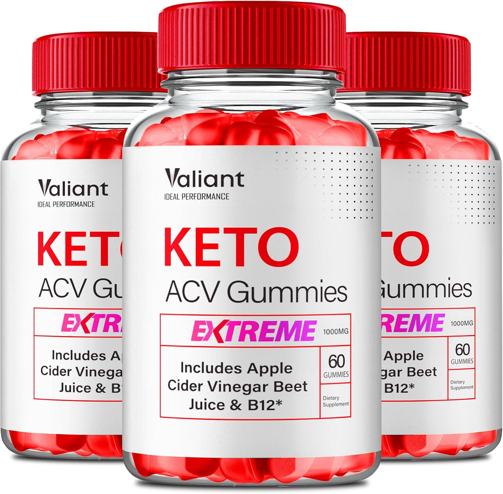 IDEAL PERFORMANCE Valiant Gummies - Complemento en Gominolas de Máxima Potencia para el Bienestar General (3 Paquetes)
