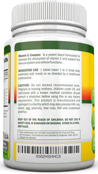 Super Vitamin C Complex - 1695mg - 180 Comprimidos - NutriONN