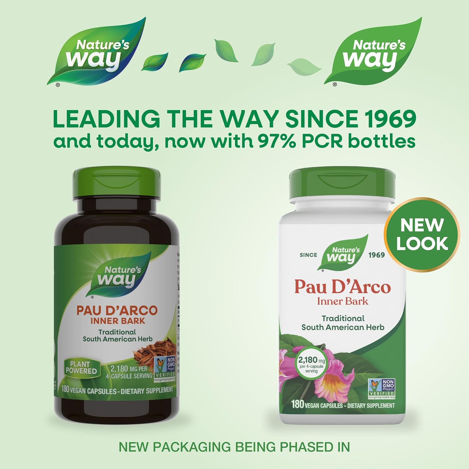 Nature's Way Pau d'Arco Inner Bark - 180 Capsules