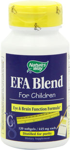 Nature's Way EFA Blend for Kids con Vitamina E - 120 Cápsulas Blandas