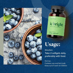 LifeVantage IC Bright - Complejo para la Visión y el Cerebro (60 cápsulas blandas)