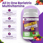 ProCare Health Multivitamínico Masticable Bariátrico con Hierro 18mg - 30 Comprimidos Sabor Fruta