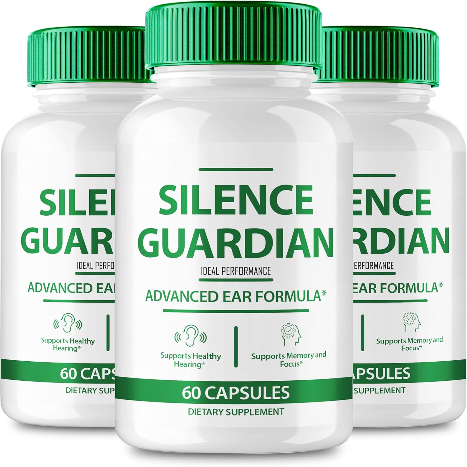 Silence Guardian Cápsulas para el Tinnitus (3 Pack)