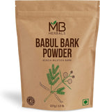 MB Herbals Babul Bark Powder 8 oz (227 g) - Polvo de Corteza de Babul | Acacia Nilotica | Silvestre