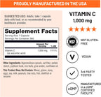 NatureWise Vitamina C 1000 mg Cápsulas - 360 Cápsulas (Suministro para 360 Días)