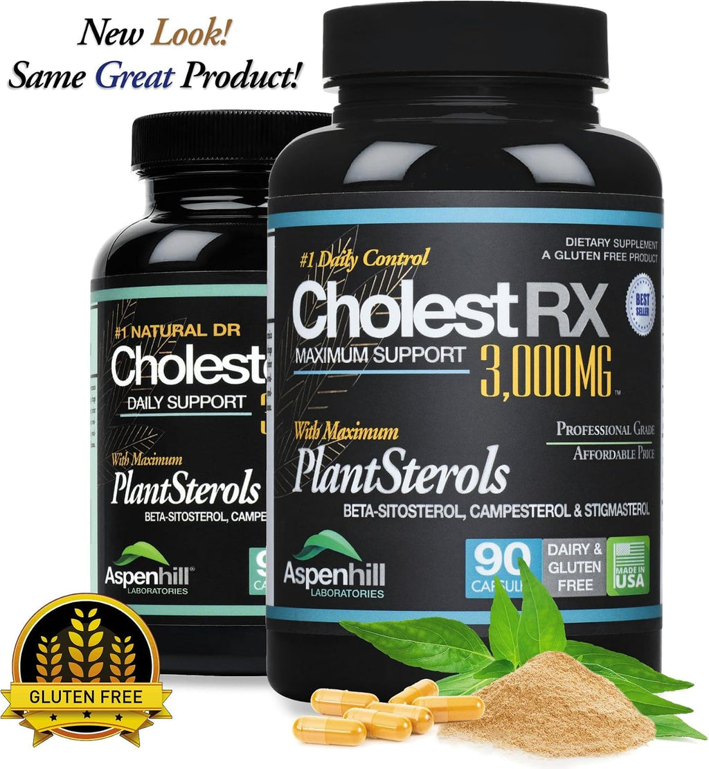 Complejo de Fitoesteroles Triple Concentración CholestRX - 90 Comprimidos