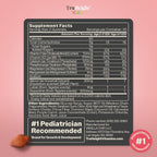 TruHeight Kids Bone Growth Gummies - Fresa - Multivitamínico para el Crecimiento Óseo Infantil
