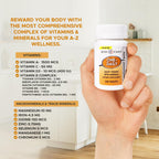 GeriCare One-Daily Multivitaminas con Minerales para Hombres y Mujeres (200 Comprimidos)