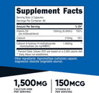 Nutricost HMB (1500 mg por dosis) y Vitamina D3 (6000 UI) - 240 Cápsulas (80 dosis)