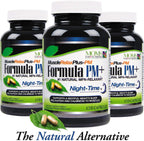 All Natural Muscle Relax Formula PM Plus - Relajante Nocturno - 120 Cápsulas