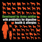 Probióticos para Perros - Alivio de Alergias y Picor - 3B UFC - 60 Masticables - Paws A Day