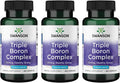 Swanson Complejo Triple Boro - Citrato, Aspartato, Glicinato (3 Envases de 250 Cápsulas)