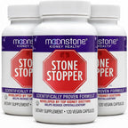 Moonstone Stone Stopper Cápsulas - Suplemento para la Prevención de Cálculos Renales con Citrato Alcalino, 360 Cápsulas (90 Días)