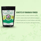 AYURVEDASHREE Punarnava Powder 200 g | Boerhavia diffusa | Vegano, sin gluten