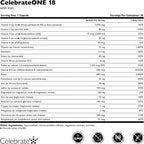 CelebrateONE Multivitamínico Bariátrico con Hierro 18 mg - 90 Cápsulas Vegetales