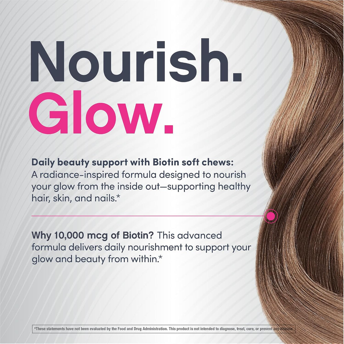 NeoCell Biotin Beauty Soft Chews | 30 Gomitas | 10000mcg | Cabello, Piel y Uñas | Sabor a Acai – Image 6