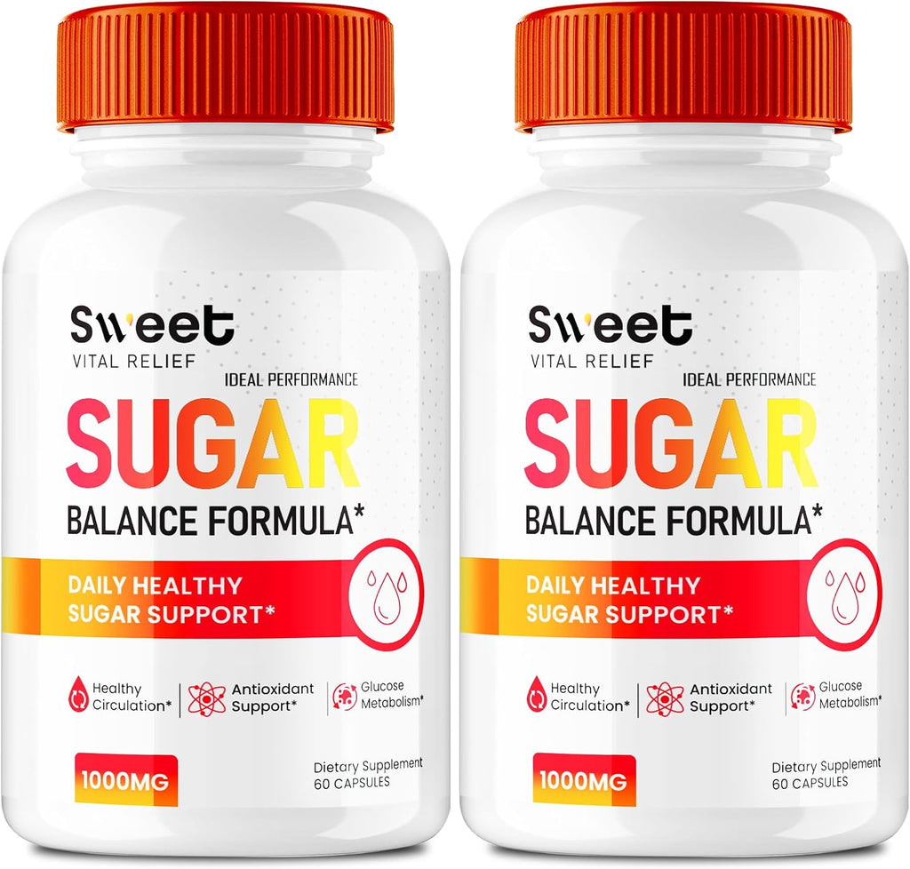 Sweet Vital Relief Blood Balance Formula - 2 Pack
