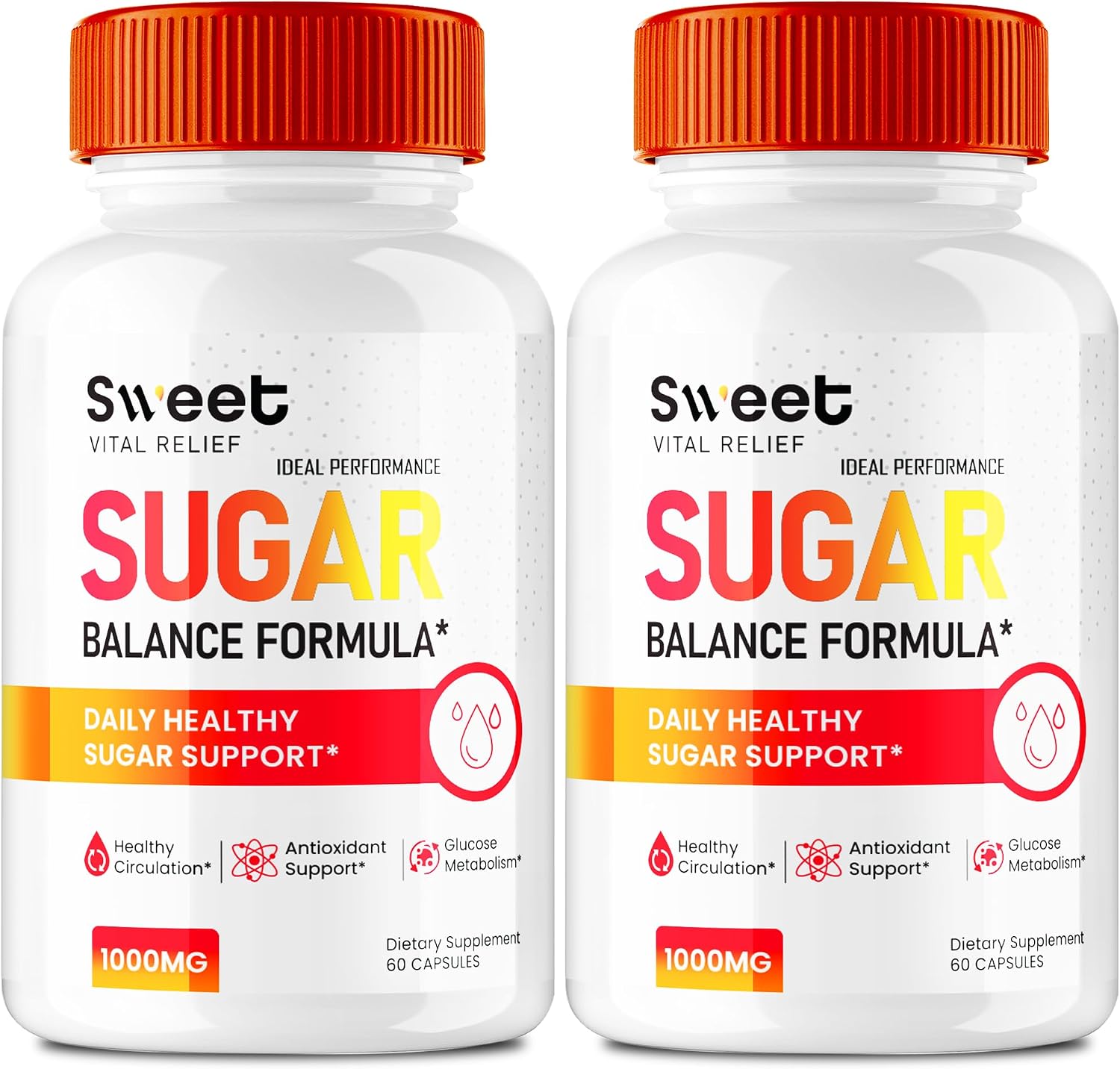 Sweet Vital Relief Blood Balance Formula - 2 Pack