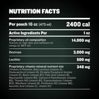Bully Max Ganador de Peso para Perros 2400 Cal - Suplemento Líquido con Omega-3 y Proteína de Suero - 473 ml