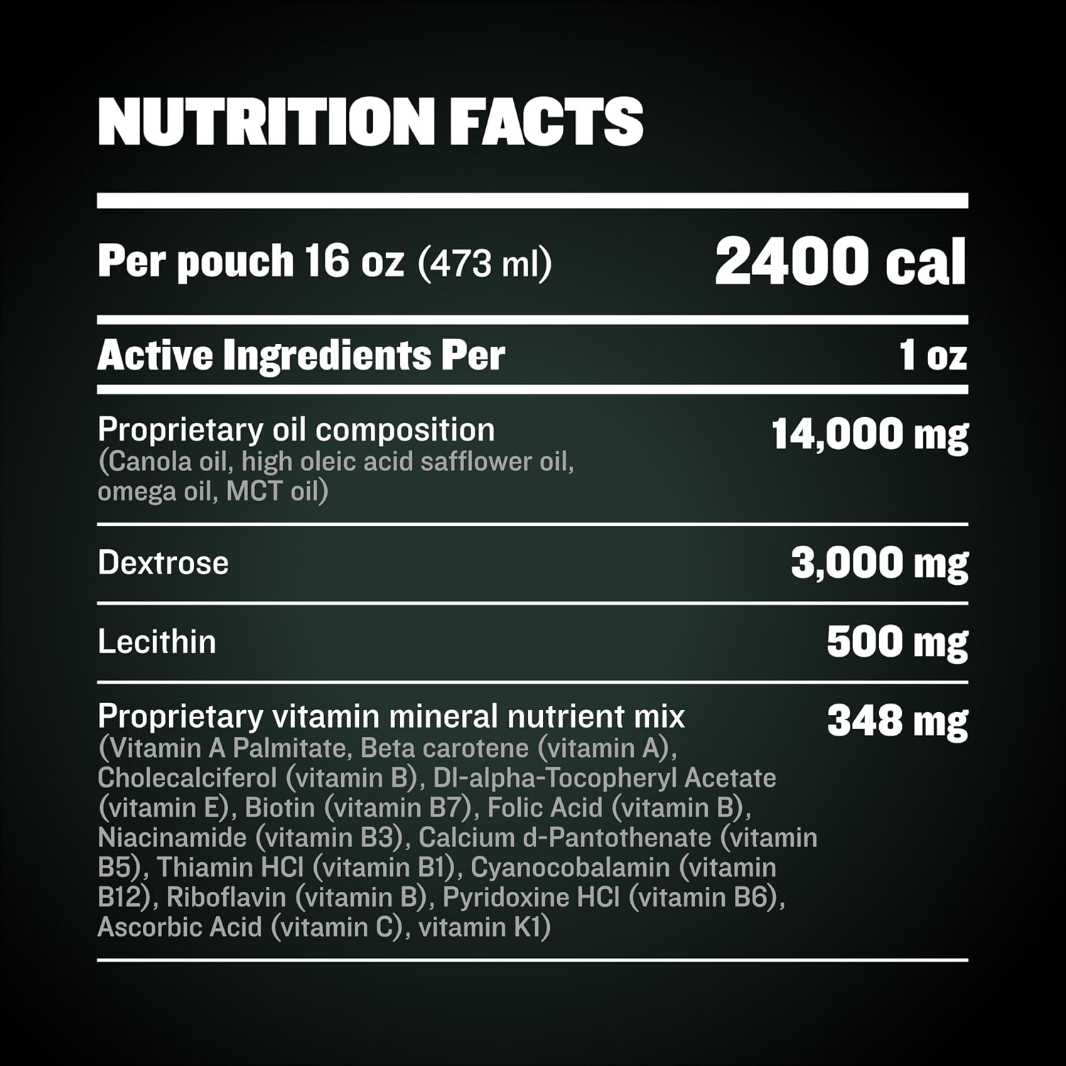 Bully Max Ganador de Peso para Perros 2400 Cal - Suplemento Líquido con Omega-3 y Proteína de Suero - 473 ml