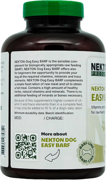Nekton-Dog Easy Barf Suplemento para – Vitamina D3 (colecalciferol): Favorece la absorción de calcio y fósforo – Image 6