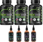 Zenmen Daily Tick Guard - Suplemento Herbal de Apoyo Inmunológico, 180 Cápsulas Veganas