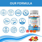 Greenfield Nutritions Vitamina D3 para Niños – 1000 UI – 90 Gominolas | Suplemento de Vitamina D masticable para niños, Apoya Huesos y Sistema Inmunológico | No-GMO, Sin Gelatina, Sin Gluten