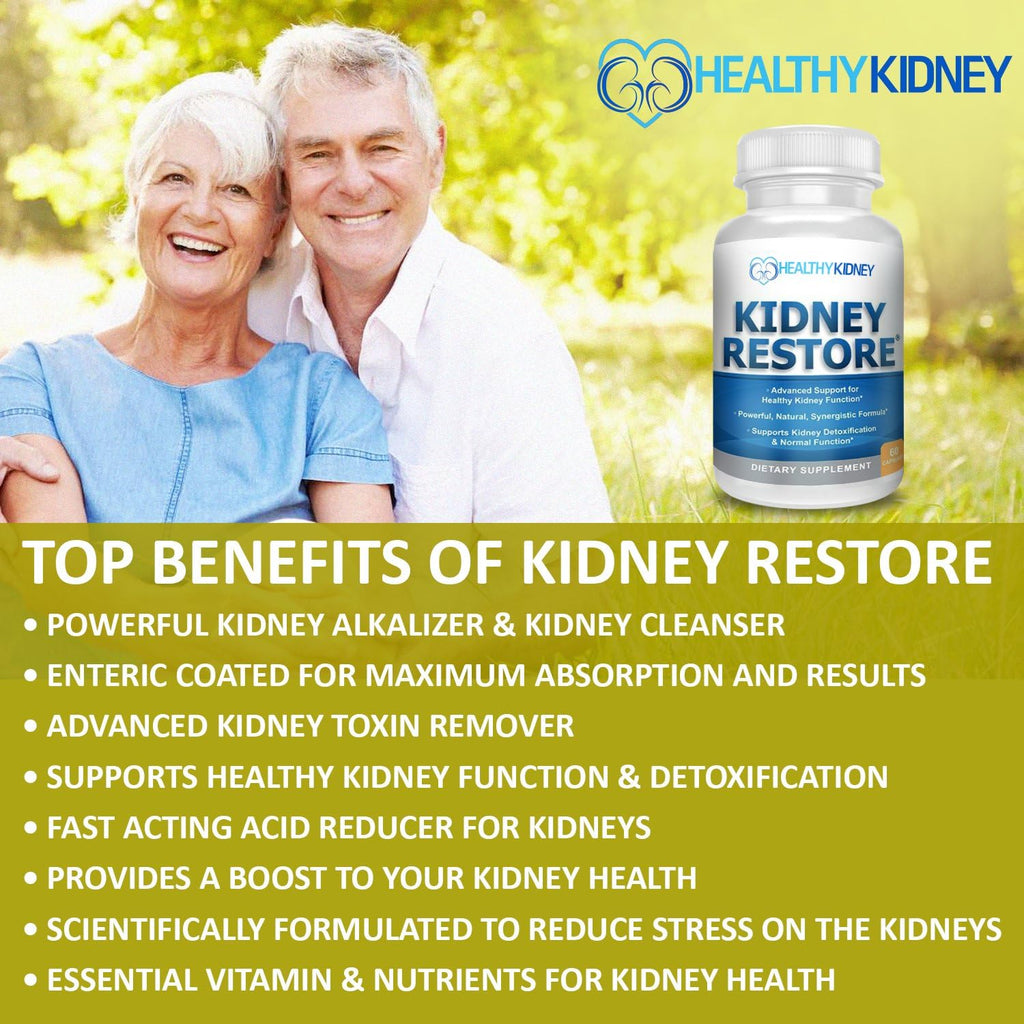Kidney Restore & Kidney-D 2-Pack – Cápsulas para Apoyo Renal con Vitamina D y Probióticos