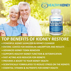 Kidney Restore & Kidney-D 2-Pack – Cápsulas para Apoyo Renal con Vitamina D y Probióticos