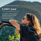 Vitanica GABA Ease – Apoyo Calmante, Vegano, 15 Cápsulas