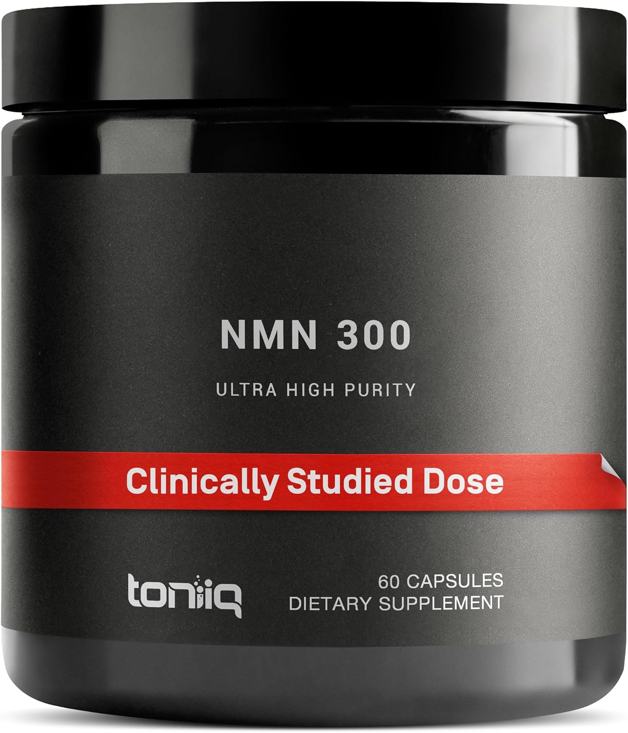 Toniiq Stabilized NMN Capsules - 300mg - 98% Pureza - 60 Cápsulas