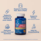 Mommy's Bliss Postnatal Support Gummies with Biotin & Collagen, 60 Gummies (30 Servings)