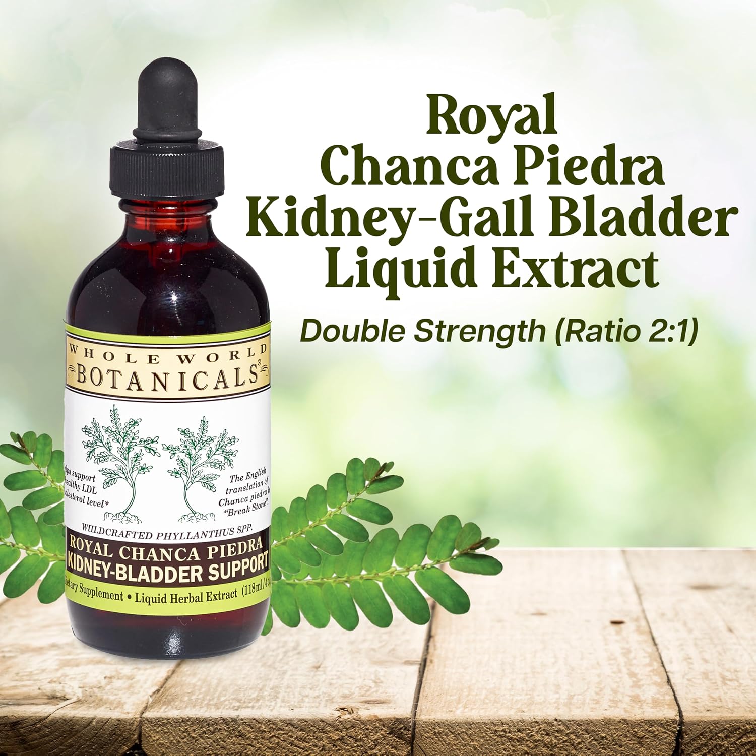 Royal Chanca Piedra – Extracto Líquido 4 oz – Apoyo Renal y Vesical