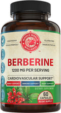 Whole World Wellness Berberina 1200 mg - 60 Cápsulas