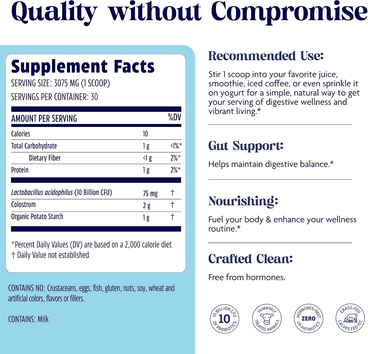 Enzymedica Colostrum Plus Probiotic, 3.25 OZ (92 g)