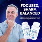 Clinical Effects Ideal Brain - Suplemento Nootrópico con Vitaminas B, GABA y Alpha-GPC, 30 Cápsulas Veganas