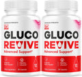 Gluco Revive Cápsulas (2 Paquetes) - Fórmula Avanzada de Apoyo Nutricional