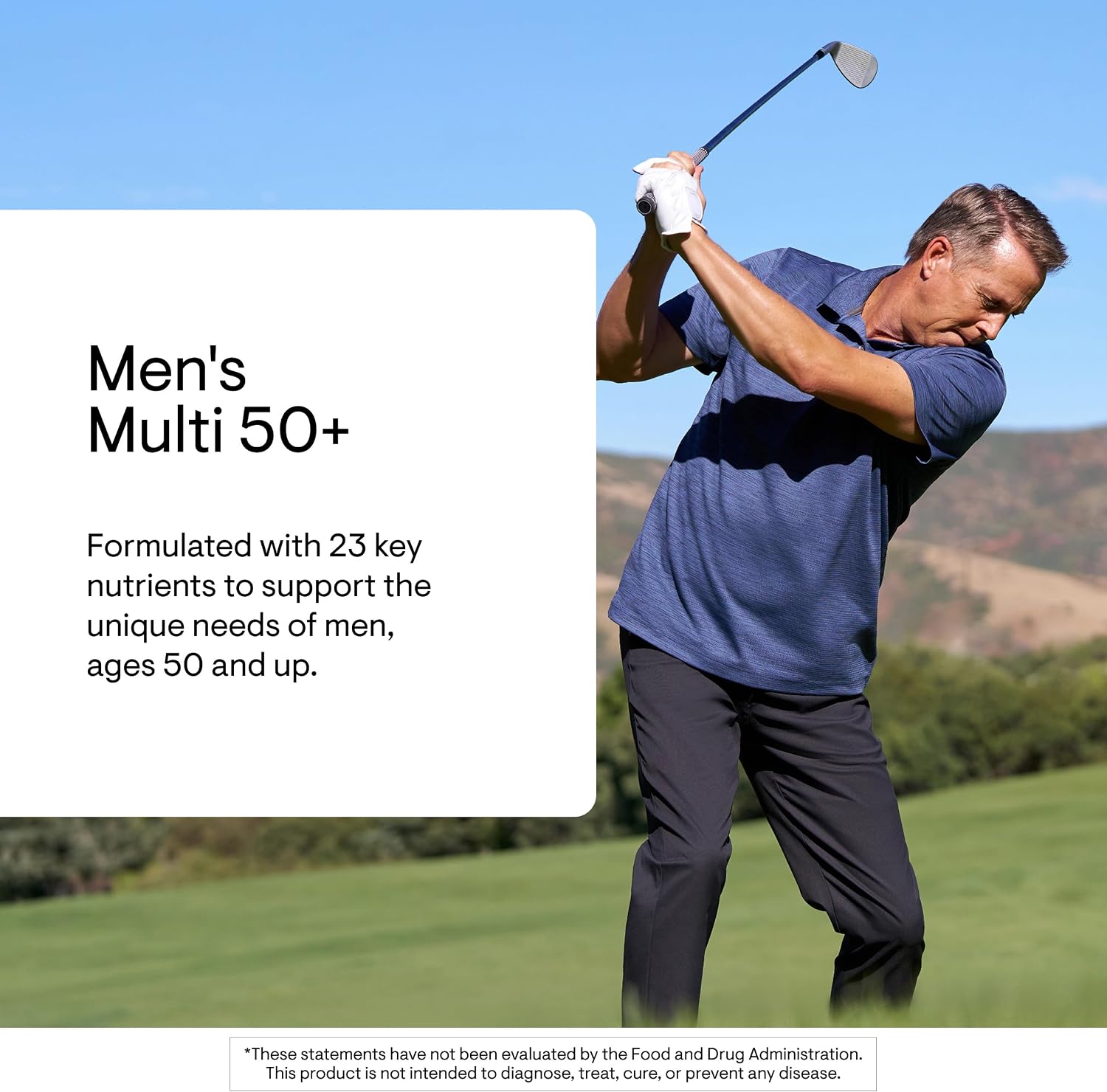 THORNE Men's Multi 50+ - Multivitamínico Diario Completo para Hombres Mayores de 50 Años - 180 Cápsulas