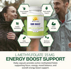 Our Daily Vites L-Methylfolate 15mg – Metilfolato Activo 5-MTHF, 90 Cápsulas