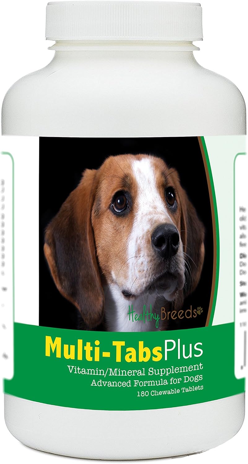Healthy Breeds American English Coonhound Multi-Tabs Plus Comprimidos Masticables 180 Unidades