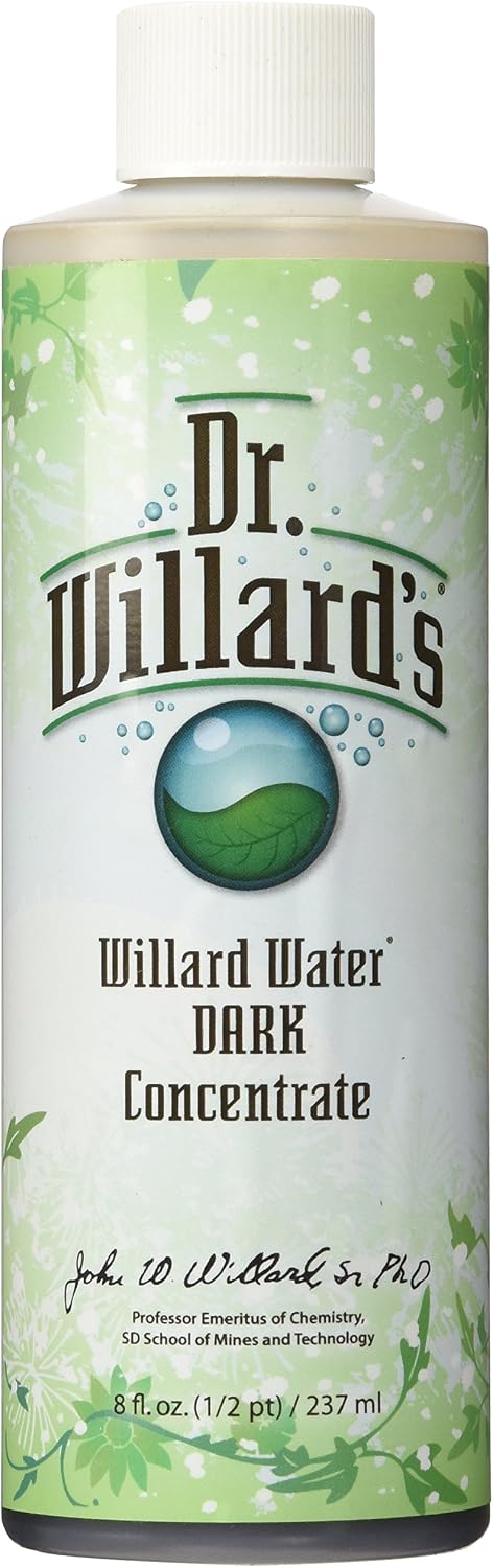 Willard Water XXX Dark Multivitamínico - Complejo Multivitamínico Líquido, 237 ml