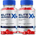 Elite Grow XL Gummies (Pack de 2) - Suplemento de Alta Potencia y Máximo Rendimiento, Fórmula Totalmente Natural
