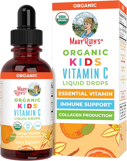 MaryRuth's Gotas de Vitamina C Orgánica para Niños - A base de Acerola - 59 ml (2 oz) – Image 1
